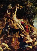 Peter Paul Rubens The Raising of the Cross, France oil painting artist